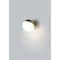 Et2 Half Moon 1-Light 7.75" Wide Metallic Gold Wall Sconce E20369-92MG - alternate 3